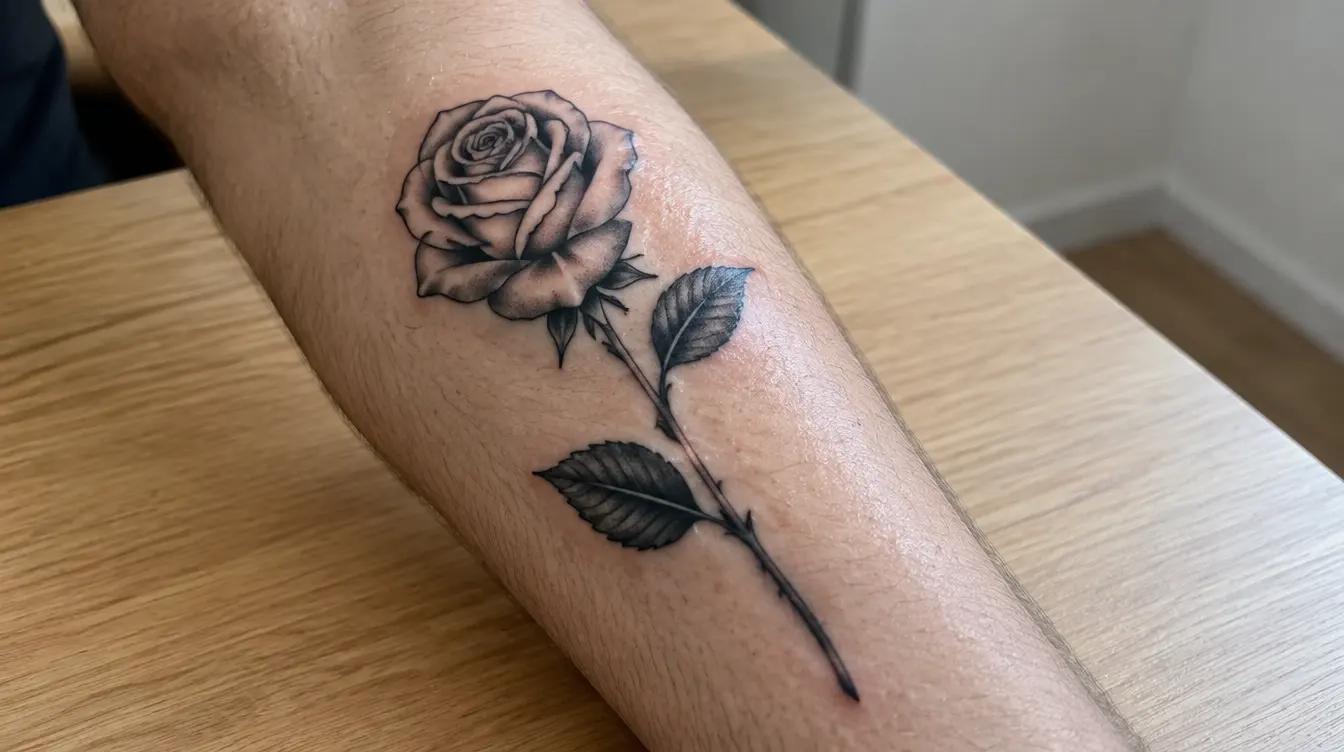 The tattoo on day one